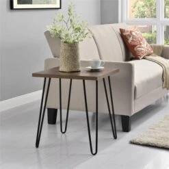Owen Retro Hairpin Side Table -Home Luxe Studio 30705653