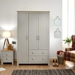 Lancaster Triple Wardrobe 21 Lancaster Triple Wardrobe -Home Luxe Studio 30705696 alt03