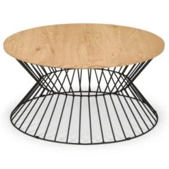 Jersey Round Wire Coffee Table -Home Luxe Studio 30705769 alt01