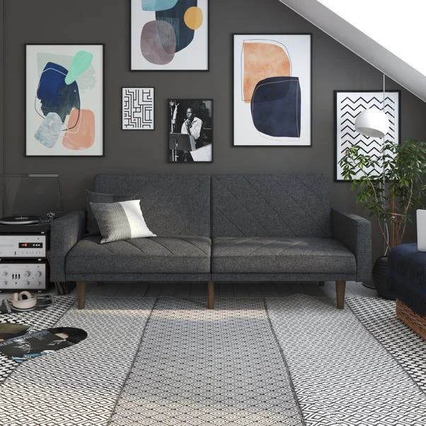 Paxson Linen Double Sofa Bed 11 Paxson Linen Double Sofa Bed - Image 9