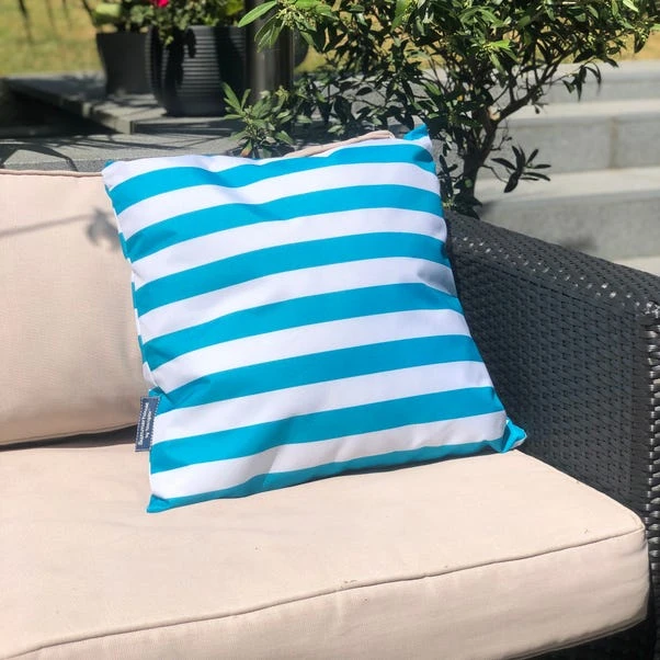 Coast Blue Water Resistant Outdoor Cushion 3 Coast Blue Water Resistant Outdoor Cushion
