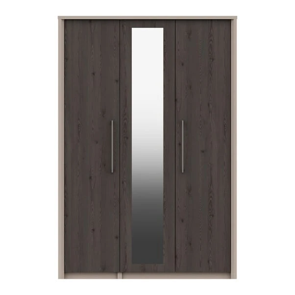 Dolan Triple Wardrobe, Mirrored 4 Dolan Triple Wardrobe, Mirrored - Image 2