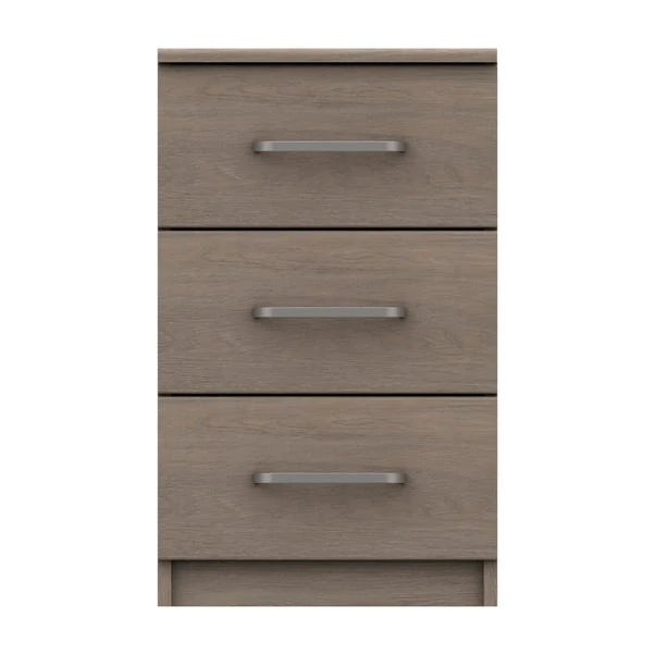 Parker 3 Drawer Bedside Table 4 Parker 3 Drawer Bedside Table - Image 2