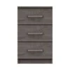 Parker 3 Drawer Bedside Table 2 Parker 3 Drawer Bedside Table -Home Luxe Studio 30708782
