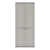 Darwin Double Wardrobe, Grey -Home Luxe Studio 30708808