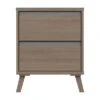 Jenson 2 Drawer Bedside Table 2 Jenson 2 Drawer Bedside Table -Home Luxe Studio 30708822