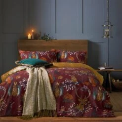Furn. Riva Forest Fauna Duvet Cover & Pillowcase Set 40 Furn. Riva Forest Fauna Duvet Cover & Pillowcase Set -Home Luxe Studio 30710625
