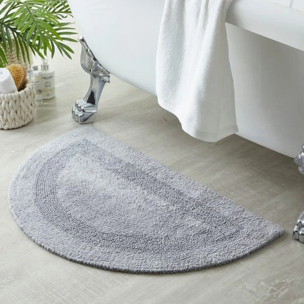 Super Soft Reversible Semi Circle Bath Mat 15 Super Soft Reversible Semi Circle Bath Mat - Image 13