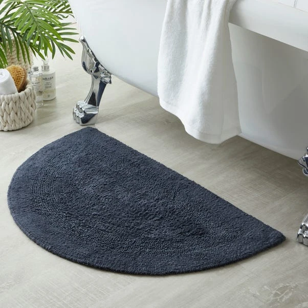 Super Soft Reversible Semi Circle Bath Mat 12 Super Soft Reversible Semi Circle Bath Mat - Image 10