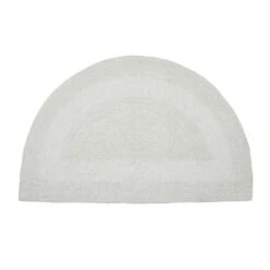 Super Soft Reversible Semi Circle Bath Mat 24 Super Soft Reversible Semi Circle Bath Mat -Home Luxe Studio 30711443 alt01