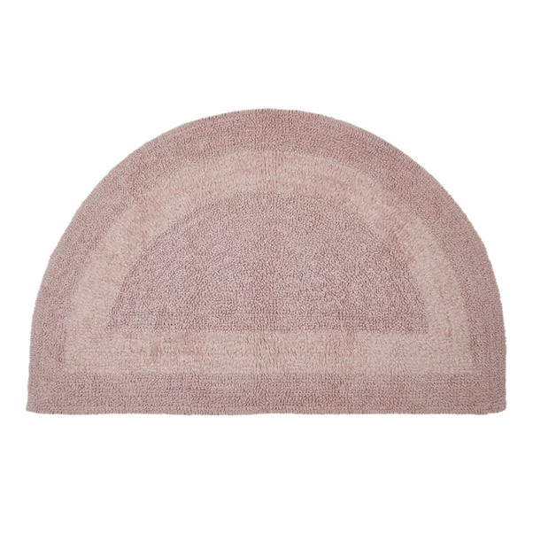 Super Soft Reversible Semi Circle Bath Mat 4 Super Soft Reversible Semi Circle Bath Mat - Image 2