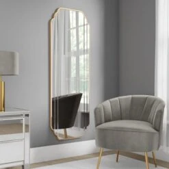 Equatorial Rectangle Full Length Wall Mirror 15 Equatorial Rectangle Full Length Wall Mirror -Home Luxe Studio 30713325