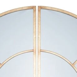 Window 2 Section Round Wall Mirror 9 Window 2 Section Round Wall Mirror -Home Luxe Studio 30715567 alt03