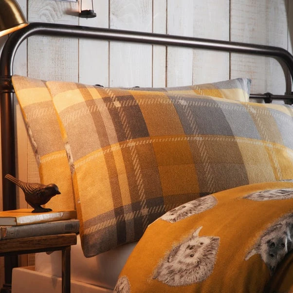 Dream And Drapes Colville Check Brushed Cotton Reversible Duvet Cover & Pillowcase Set 14 Dream And Drapes Colville Check Brushed Cotton Reversible Duvet Cover & Pillowcase Set - Image 12