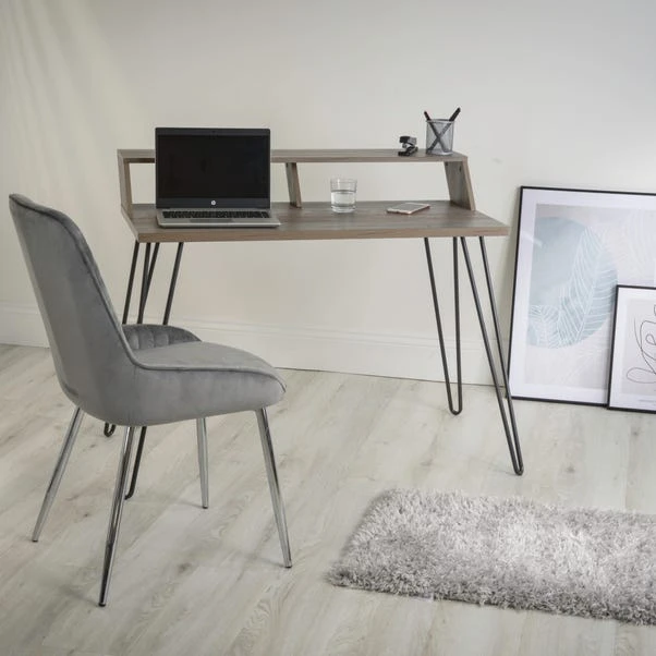Koble Bea Grey Smart Desk 3 Koble Bea Grey Smart Desk