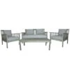 Acacia Washed Wood Lounge Set 2 Acacia Washed Wood Lounge Set -Home Luxe Studio 30726037