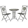 Blue Mosaic Bistro Set 1 Blue Mosaic Bistro Set -Home Luxe Studio 30726040