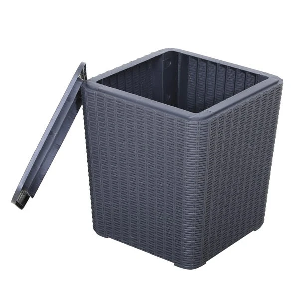 Faro 2 Seater Black Bistro Set 11 Faro 2 Seater Black Bistro Set - Image 9