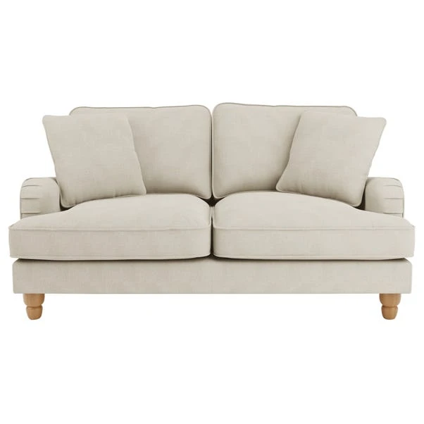 Beatrice Natural Luna Fabric 2 Seater Sofa 4 Beatrice Natural Luna Fabric 2 Seater Sofa - Image 2
