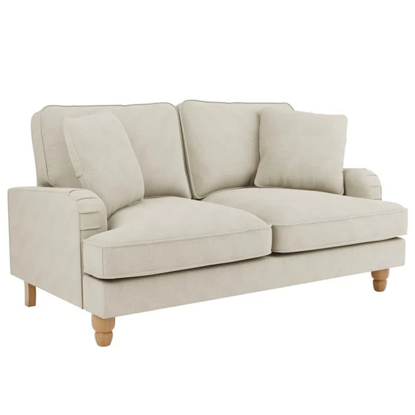 Beatrice Natural Luna Fabric 2 Seater Sofa 5 Beatrice Natural Luna Fabric 2 Seater Sofa - Image 3