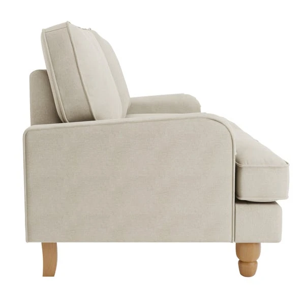 Beatrice Natural Luna Fabric 2 Seater Sofa 6 Beatrice Natural Luna Fabric 2 Seater Sofa - Image 4