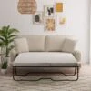 Beatrice Luna Fabric 3 Seater Double Sofa Bed