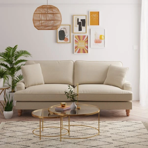 Beatrice Luna Fabric 3 Seater Double Sofa Bed 4 Beatrice Luna Fabric 3 Seater Double Sofa Bed - Image 2