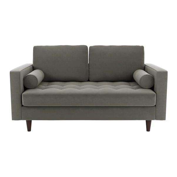 Zoe Velvet 2 Seater Sofa 19 Zoe Velvet 2 Seater Sofa - Image 17