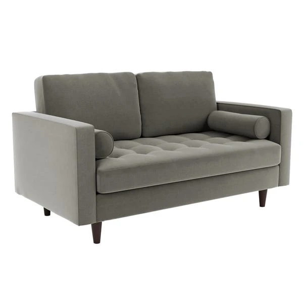 Zoe Velvet 2 Seater Sofa 20 Zoe Velvet 2 Seater Sofa - Image 18