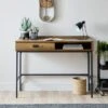Fulton Pine Effect Desk 1 Fulton Pine Effect Desk -Home Luxe Studio 30727633