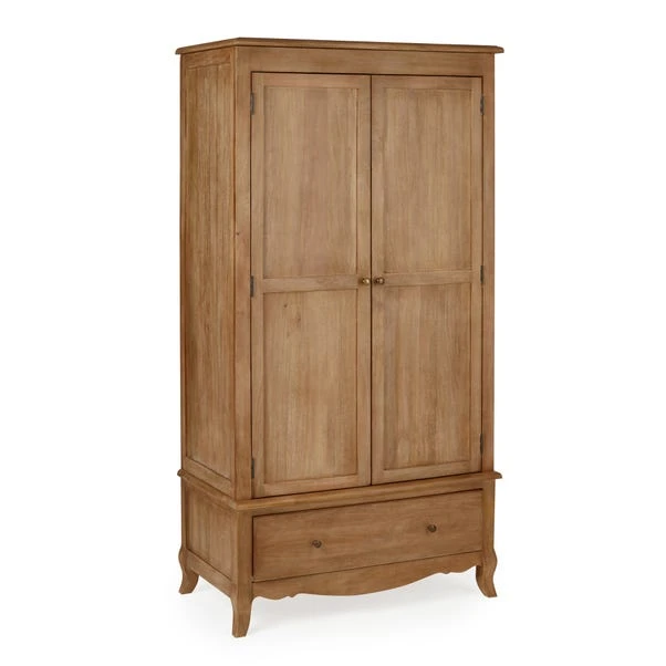 Giselle Double Wardrobe, Mango Wood 4 Giselle Double Wardrobe, Mango Wood - Image 2