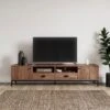 Fulton Pine Extra Wide TV Unit For TVs Up To 80" -Home Luxe Studio 30728486