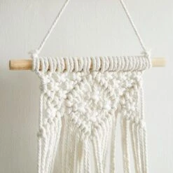 Macrame Double Hanging Ceramic Plant Pot 8 Macrame Double Hanging Ceramic Plant Pot -Home Luxe Studio 30732436 alt01