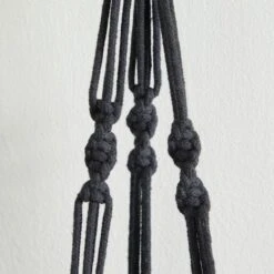 Macrame Hanging Ceramic Plant Pot -Home Luxe Studio 30732442 alt04