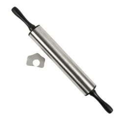 Professional Stainless Steel Rolling Pin 7 Professional Stainless Steel Rolling Pin -Home Luxe Studio 30732503 alt02