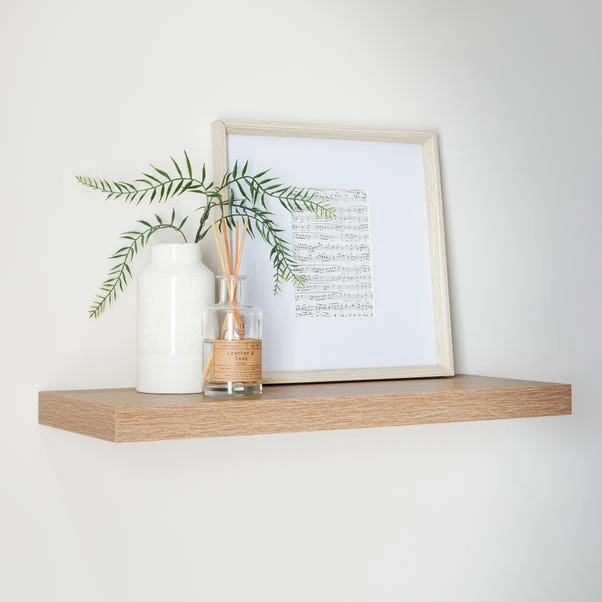 Oak Floating Shelf 7 Oak Floating Shelf - Image 5