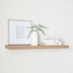 Oak Floating Shelf 10 Oak Floating Shelf -Home Luxe Studio 30733548
