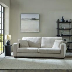 Carson Deep Sit Chunky Chenille 4 Seater Sofa -Home Luxe Studio 30741353 alt01