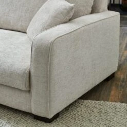 Carson Deep Sit Chunky Chenille 4 Seater Sofa -Home Luxe Studio 30741353 alt05