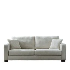 Carson Deep Sit Chunky Chenille 4 Seater Sofa -Home Luxe Studio 30741353 alt07