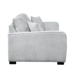 Carson Deep Sit Chunky Chenille 4 Seater Sofa -Home Luxe Studio 30741354 alt03