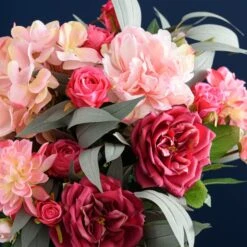 Florals Forever Artificial Jeanette Rose Bouquet 9 Florals Forever Artificial Jeanette Rose Bouquet -Home Luxe Studio 30742279 alt03