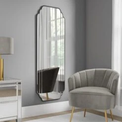 Equatorial Rectangle Full Length Wall Mirror 12 Equatorial Rectangle Full Length Wall Mirror -Home Luxe Studio 30744889