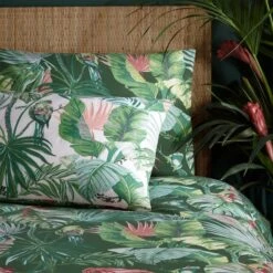 Furn. Amazonia Jade Floral Reversible Duvet Cover And Pillowcase Set 38 Furn. Amazonia Jade Floral Reversible Duvet Cover And Pillowcase Set -Home Luxe Studio 30746973 alt01