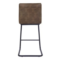 Felix Counter Height Cantilever Bar Stool, Faux Leather 29 Felix Counter Height Cantilever Bar Stool, Faux Leather -Home Luxe Studio 30748431 alt05