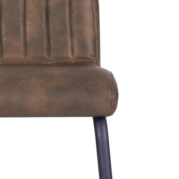 Felix Counter Height Cantilever Bar Stool, Faux Leather 16 Felix Counter Height Cantilever Bar Stool, Faux Leather - Image 14