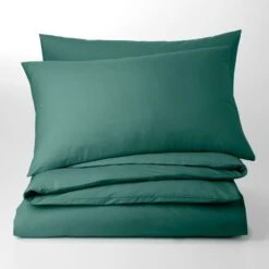 Pure Cotton Plain Dye Duvet Cover 26 Pure Cotton Plain Dye Duvet Cover -Home Luxe Studio 30750983 alt02