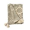 Purity Grey Tile Throw -Home Luxe Studio 30754698