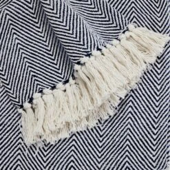 Jenson Herringbone Throw 200cm X 200cm 27 Jenson Herringbone Throw 200cm X 200cm -Home Luxe Studio 30754706 alt01