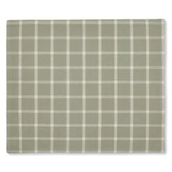 Set Of 2 Sage Check Large Placemats 7 Set Of 2 Sage Check Large Placemats -Home Luxe Studio 30755201 alt02